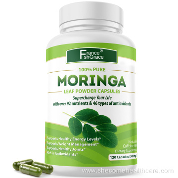 MORINGA Capsules Single Origin Moringa Leaf Capsules